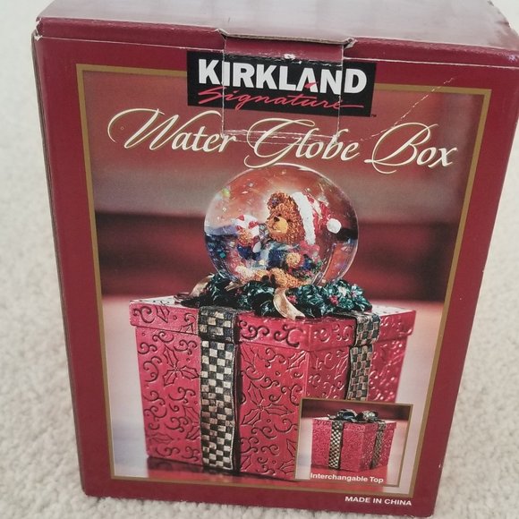 Kirkland Signature Other - Vintage Kirkland Signature Water Globe Box Bear